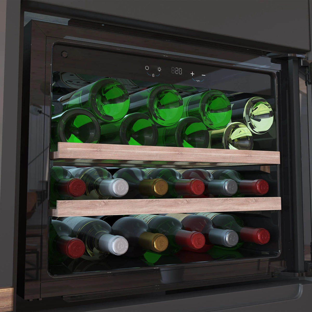 Bolero GrandSommelier BI 28000 Touch Black Compressor