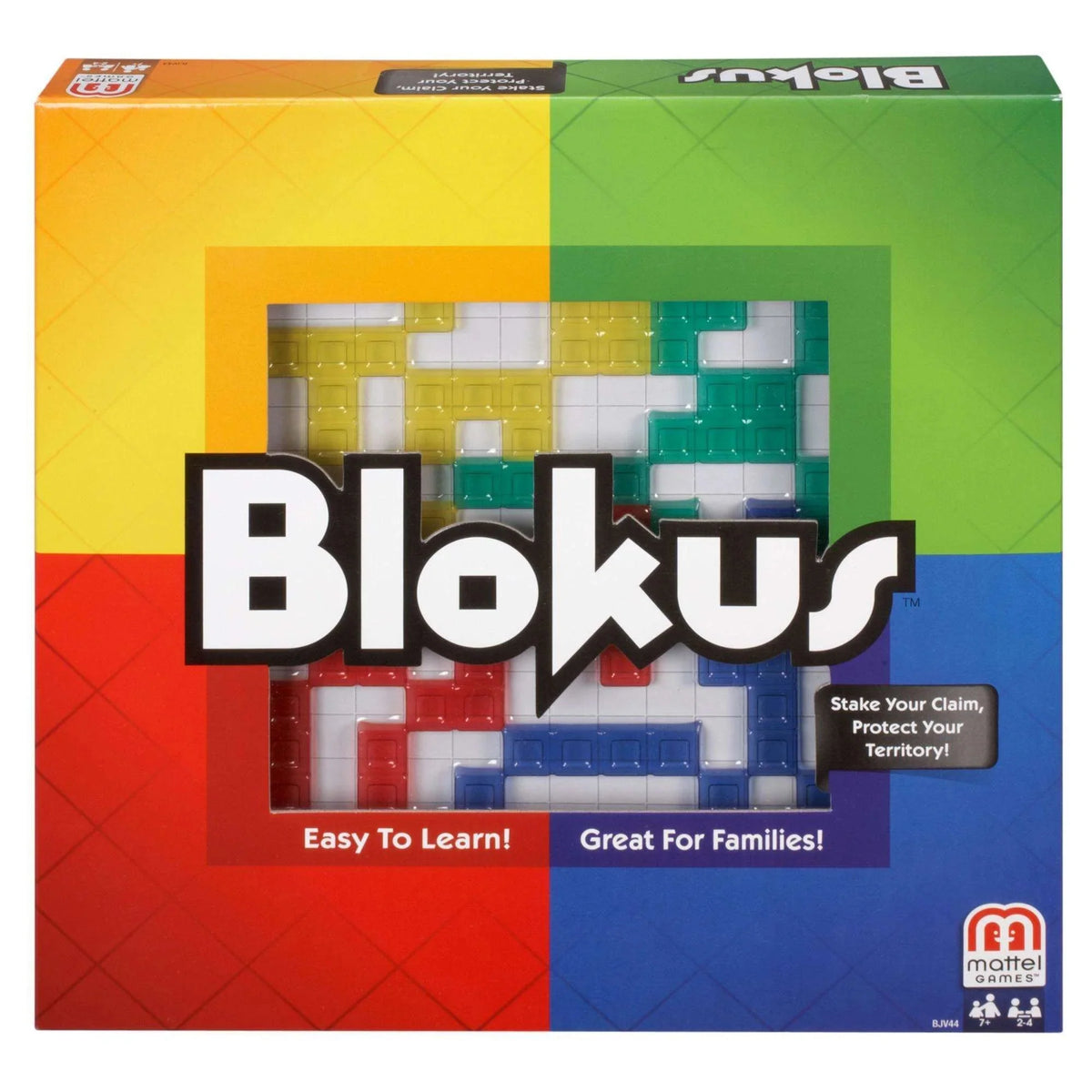 Juego Mattel Blokus – Se Aprende en Menos de 1 Minuto – Estrategia Sin Fin – Desafíos Divertidos – Para Toda la Familia | Paquete de 5