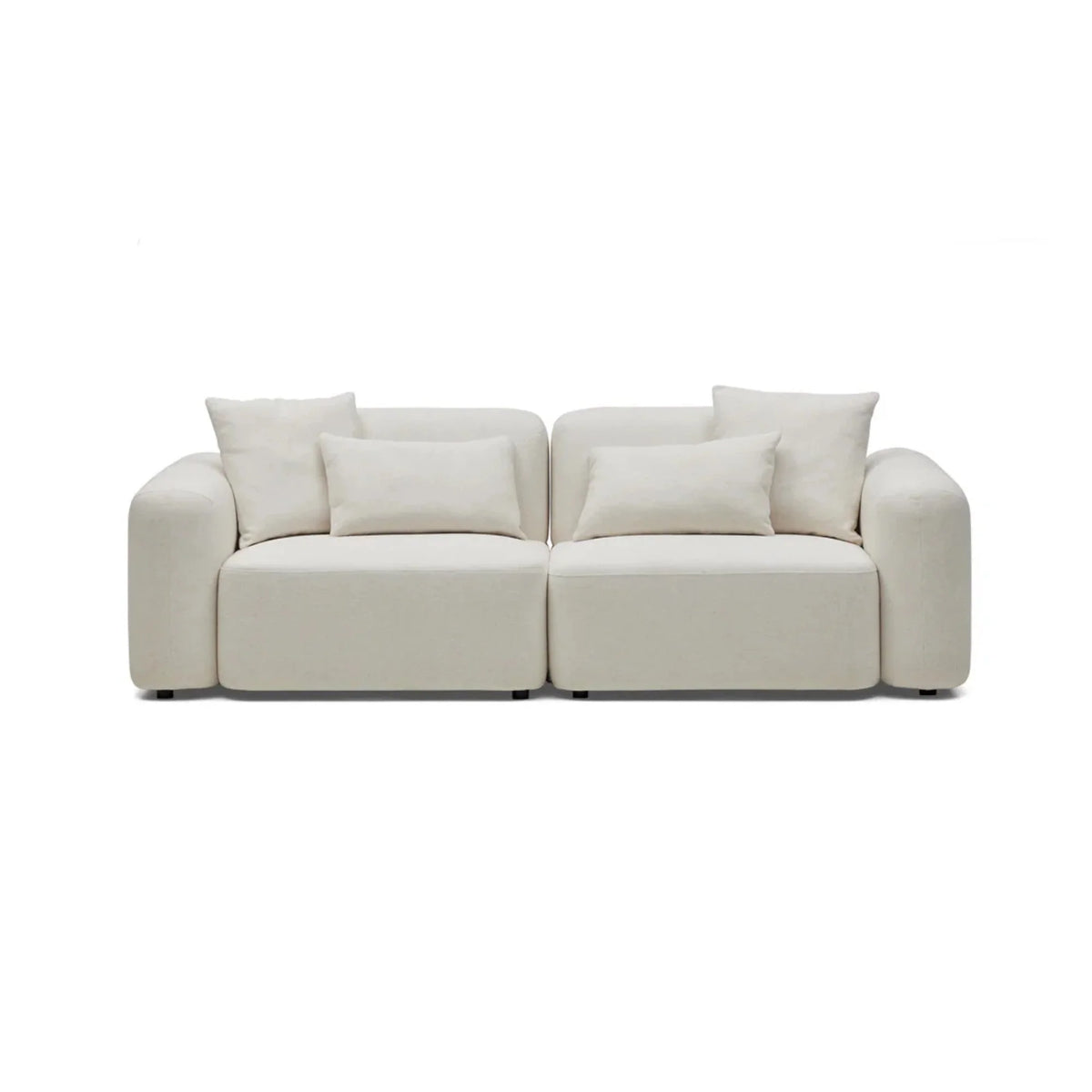 Nismaaya Pascal Modular Sofa Ivory White 2 Seater