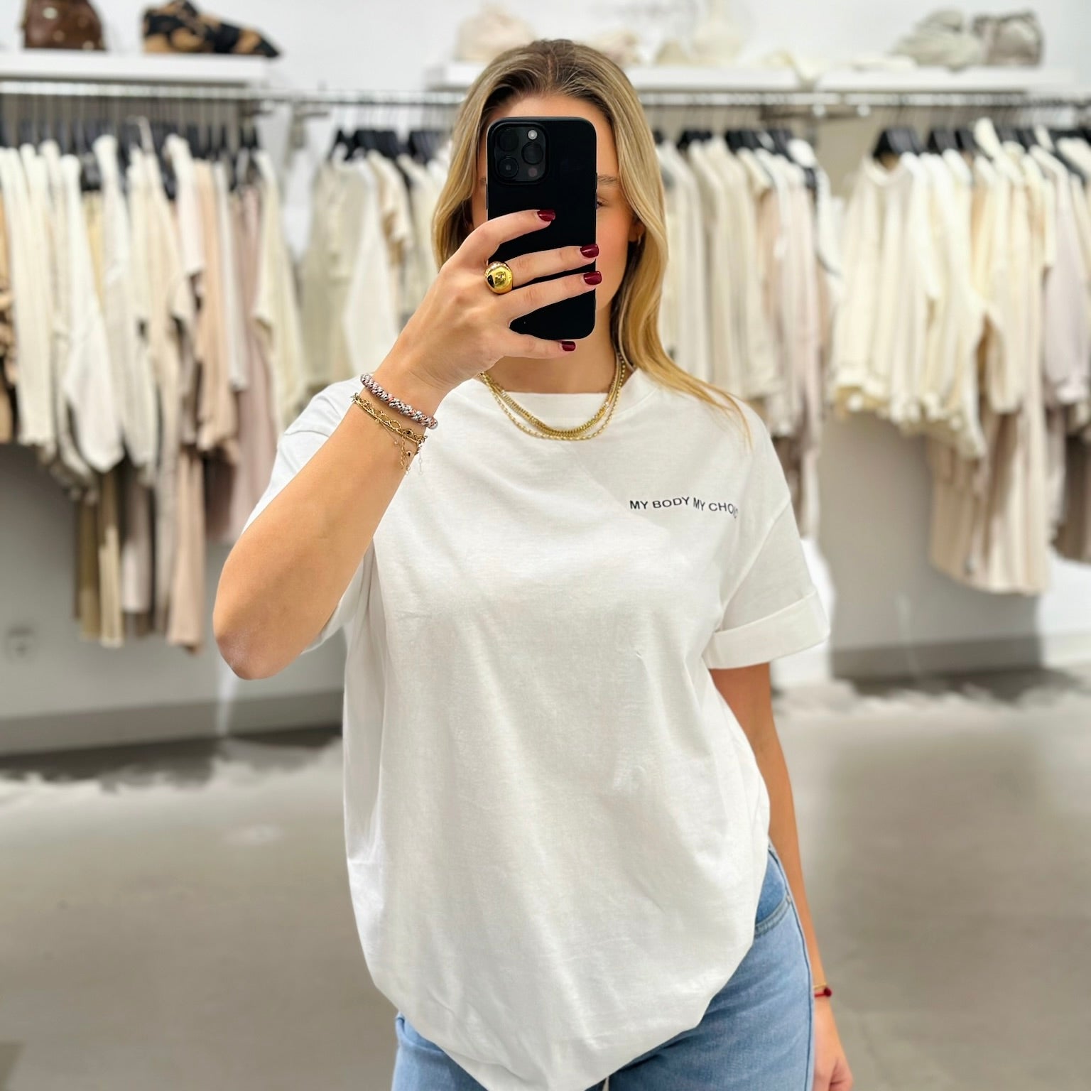 Ava T-Shirt * My Body My Choice * – Bild 2