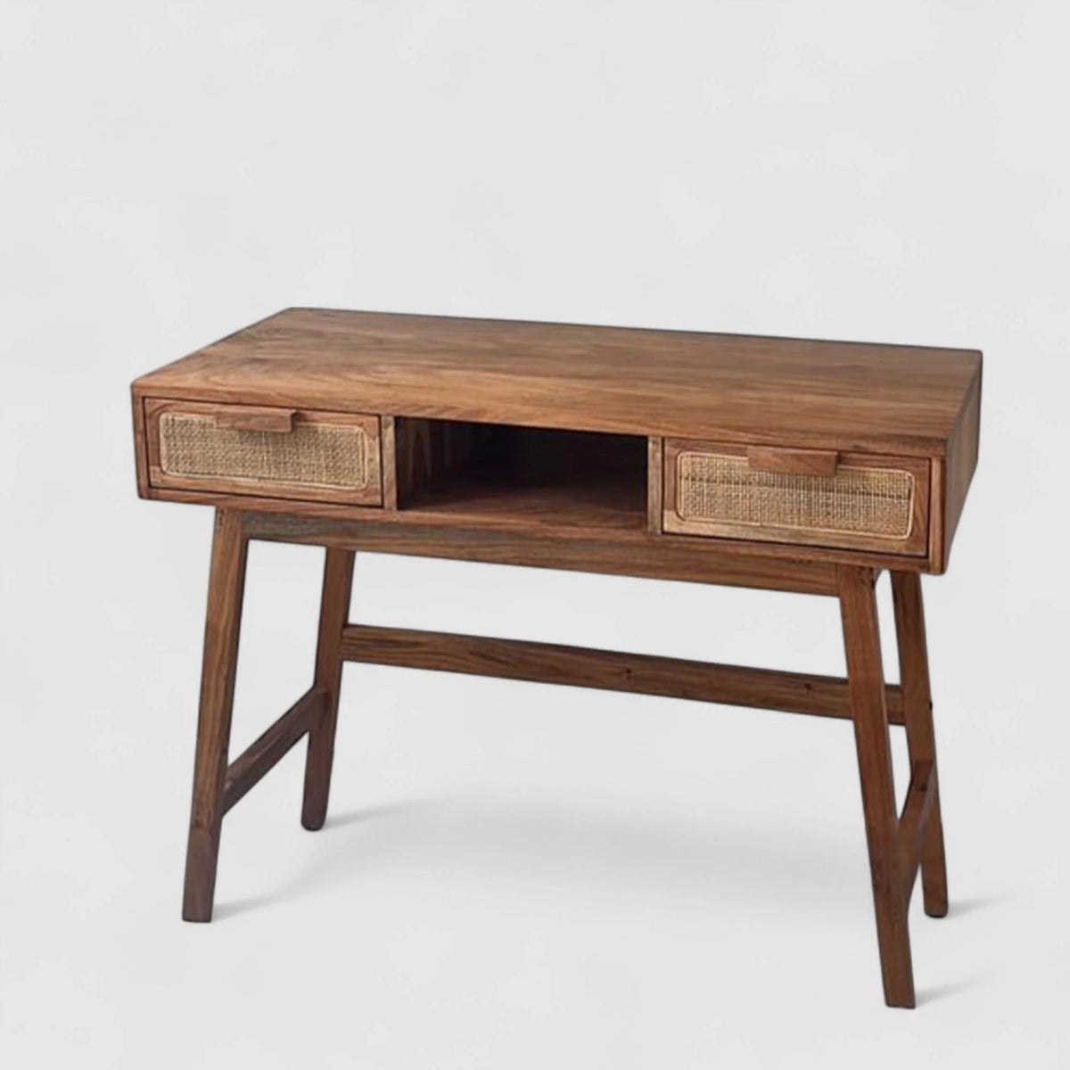 Noir Solidwood Study/Console Table
