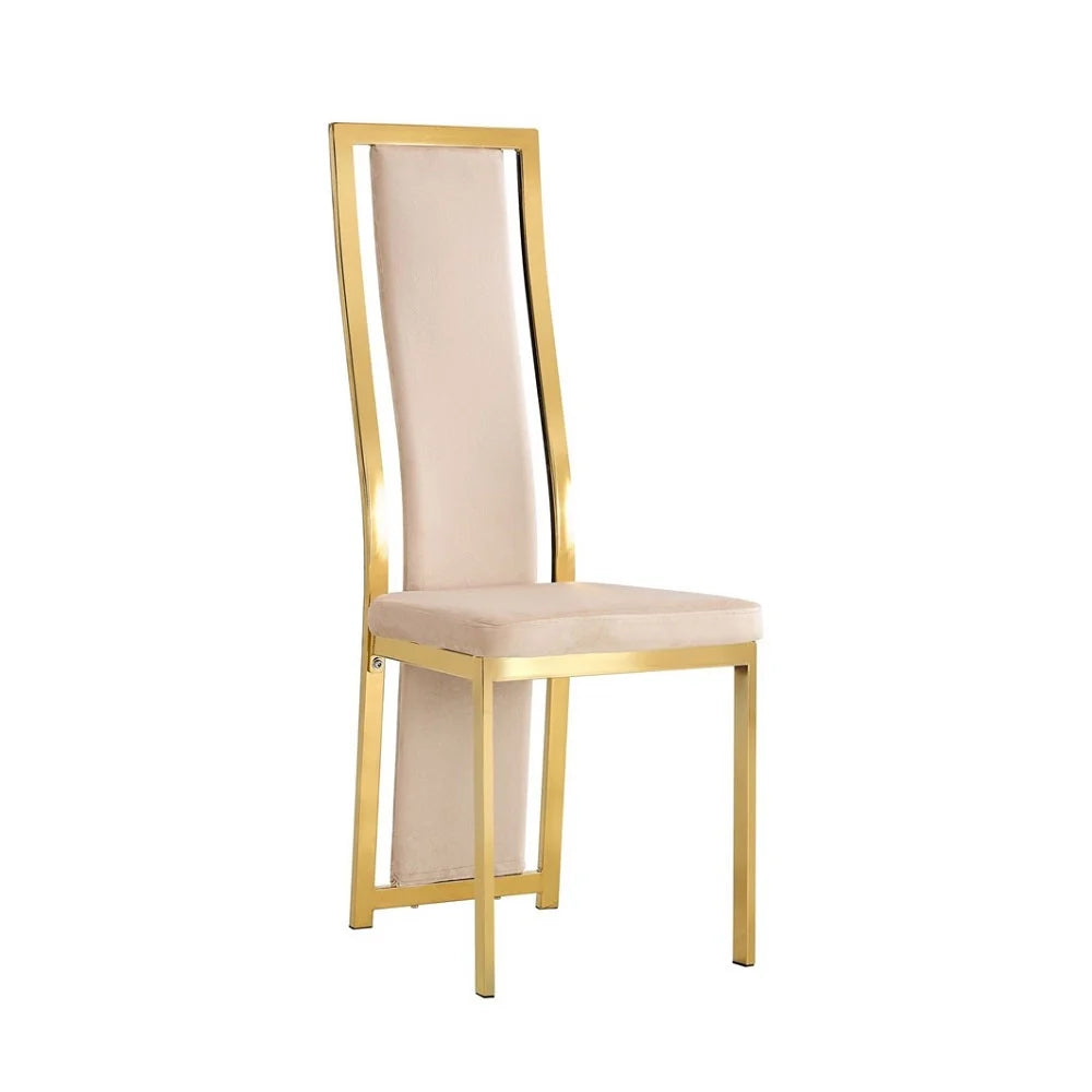Chaise A121 velours