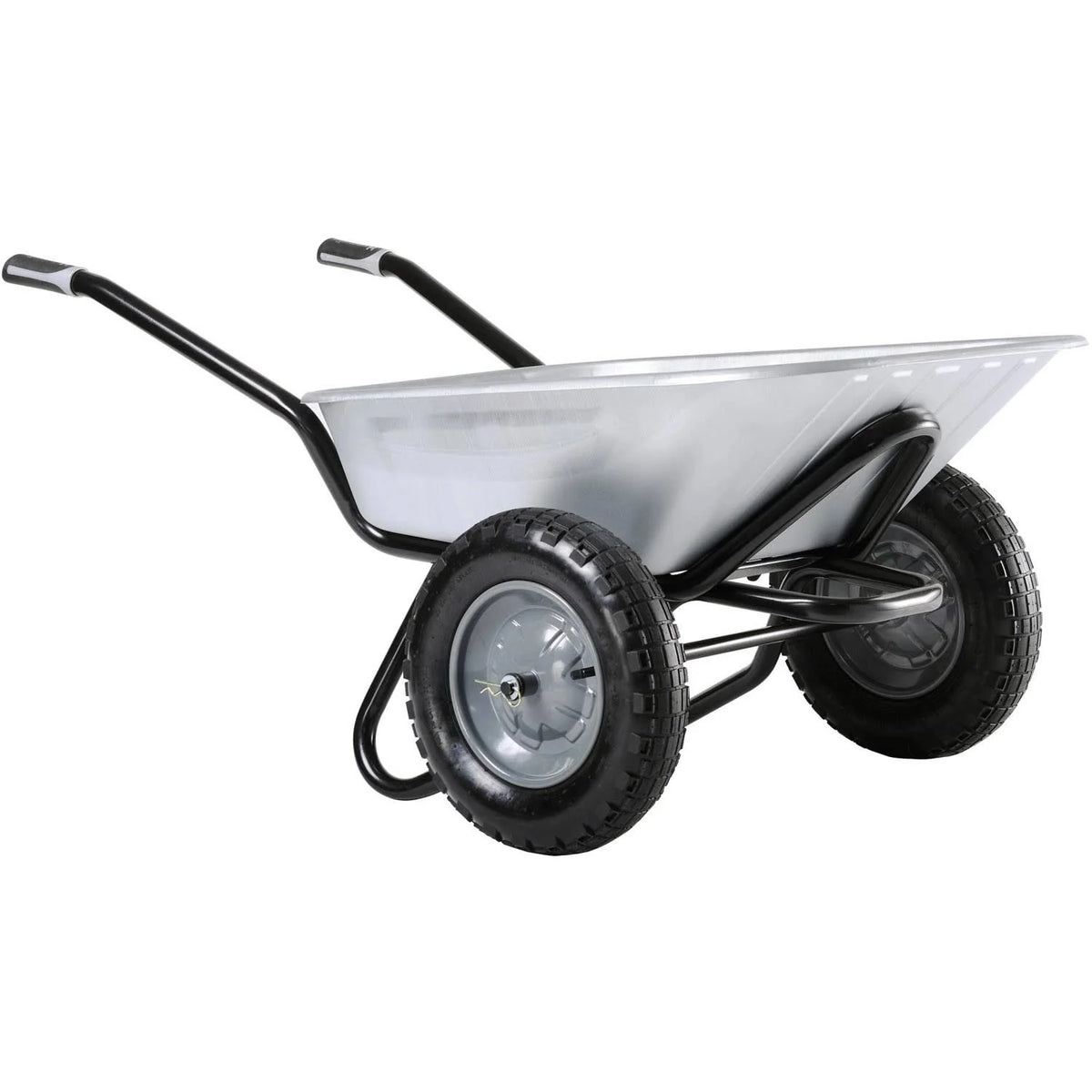 Brouette Aktiv Excellium 100 twin galva roues gonflées Haemmerlin