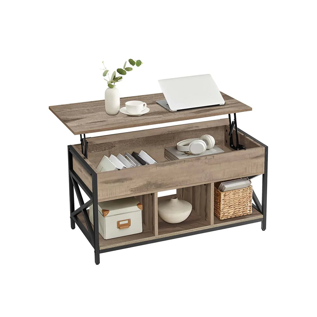 Mesa de Centro con Tablero Elevable