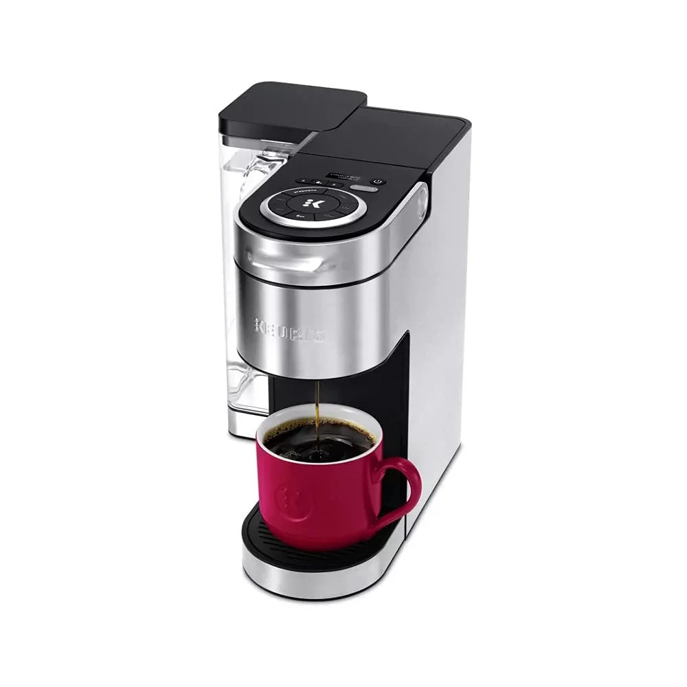 Keurig K-Supreme Plus C Cafetera de Una Sola Porción con Tecnología Multi-Stream Incluye 15 Cápsulas K-Cup, Filtro de Agua + Mango, Filtro Reutilizable Universal My K-Cup®