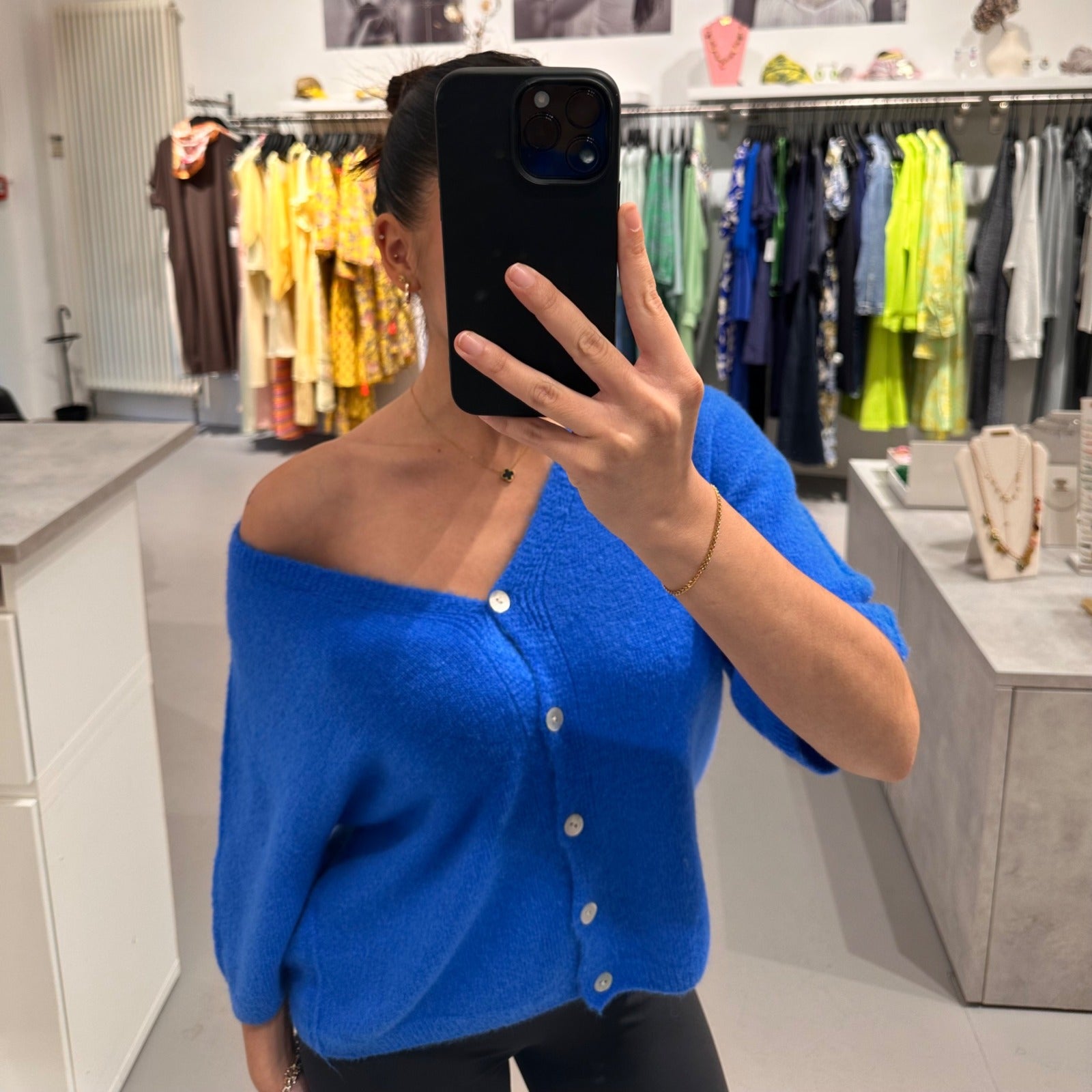 Zarter Strick-Cardigan – Bild 2