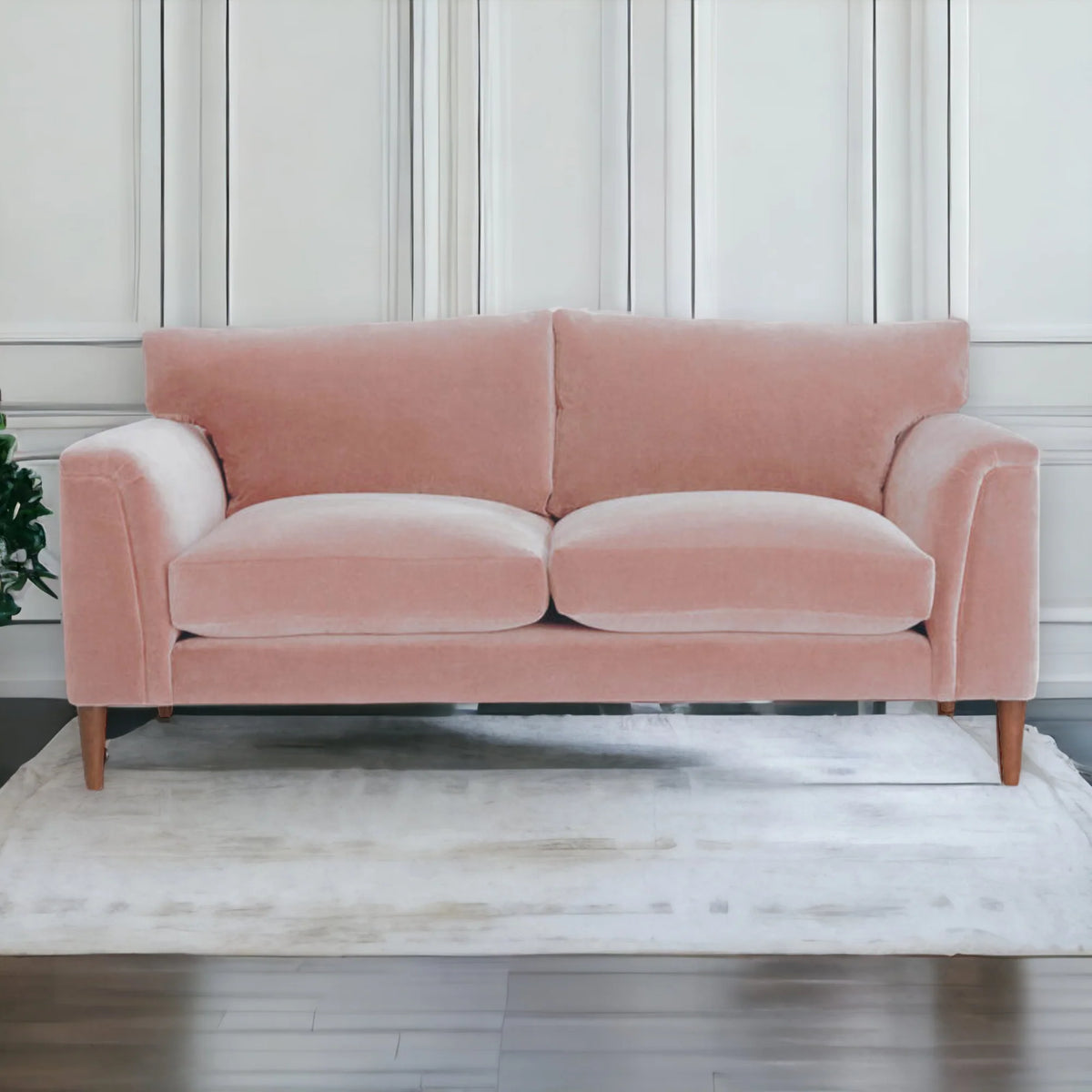 Jui 3 Seater Teak Wood Sofa
