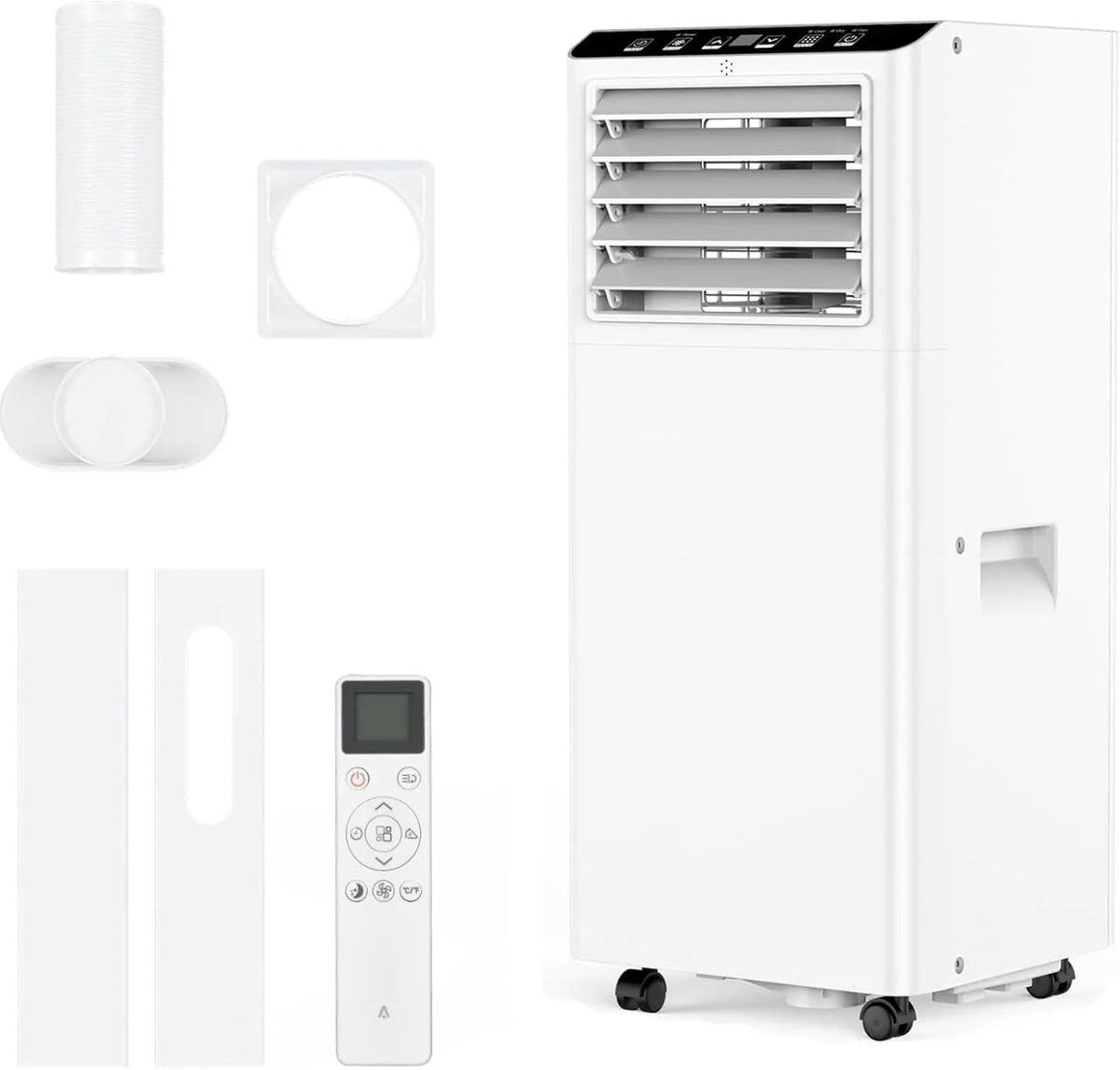 Climatiseur Mobile 9000 BTU, Mobile Klimageräte Avec Tuyau d’évacuation, Climatiseur Mobile Silencieux