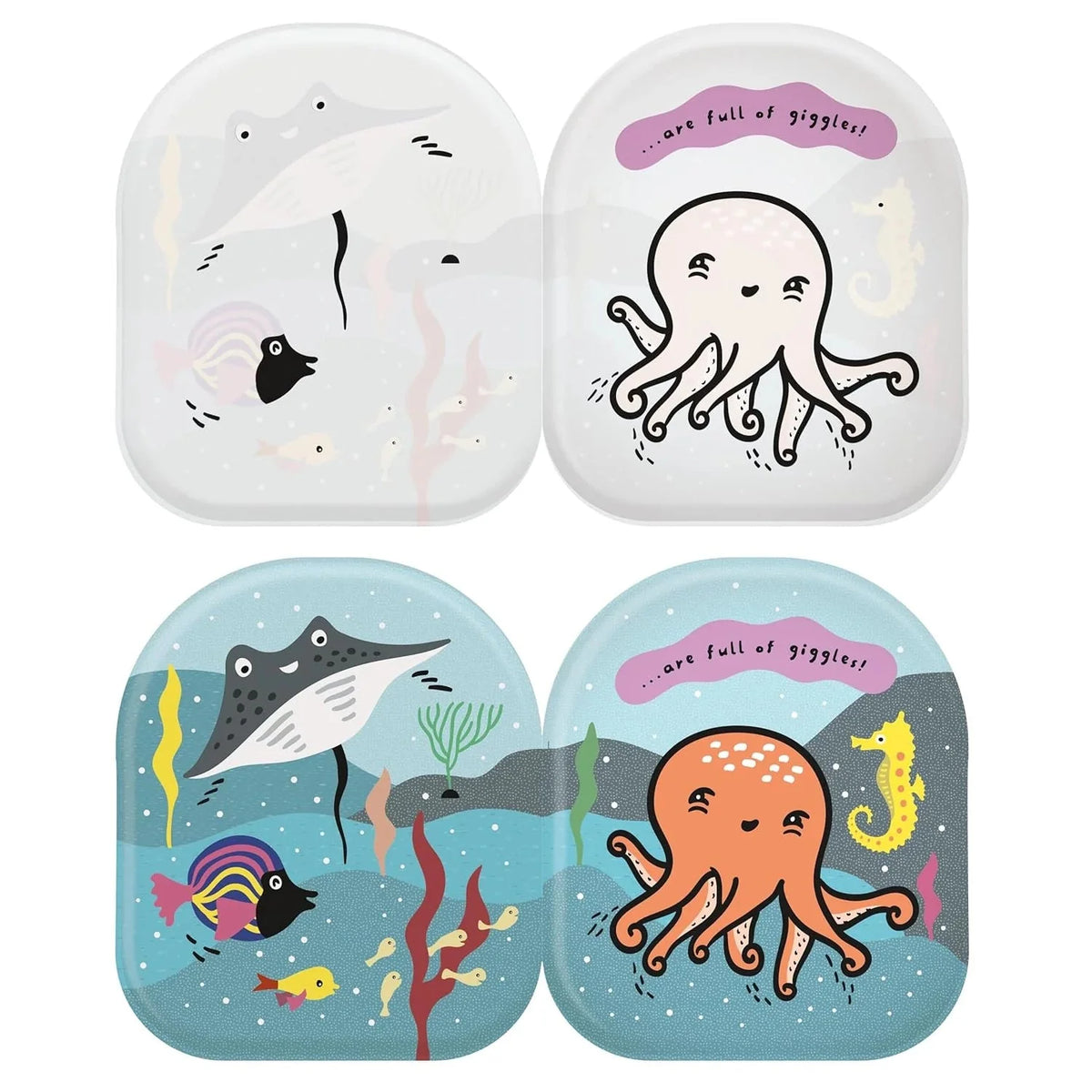 Shaped Badebuch "Octopus & Friends"