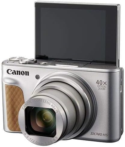 Canon - Powershot SX740 - Appareil Photo Numérique Compact - Argent 2956C002