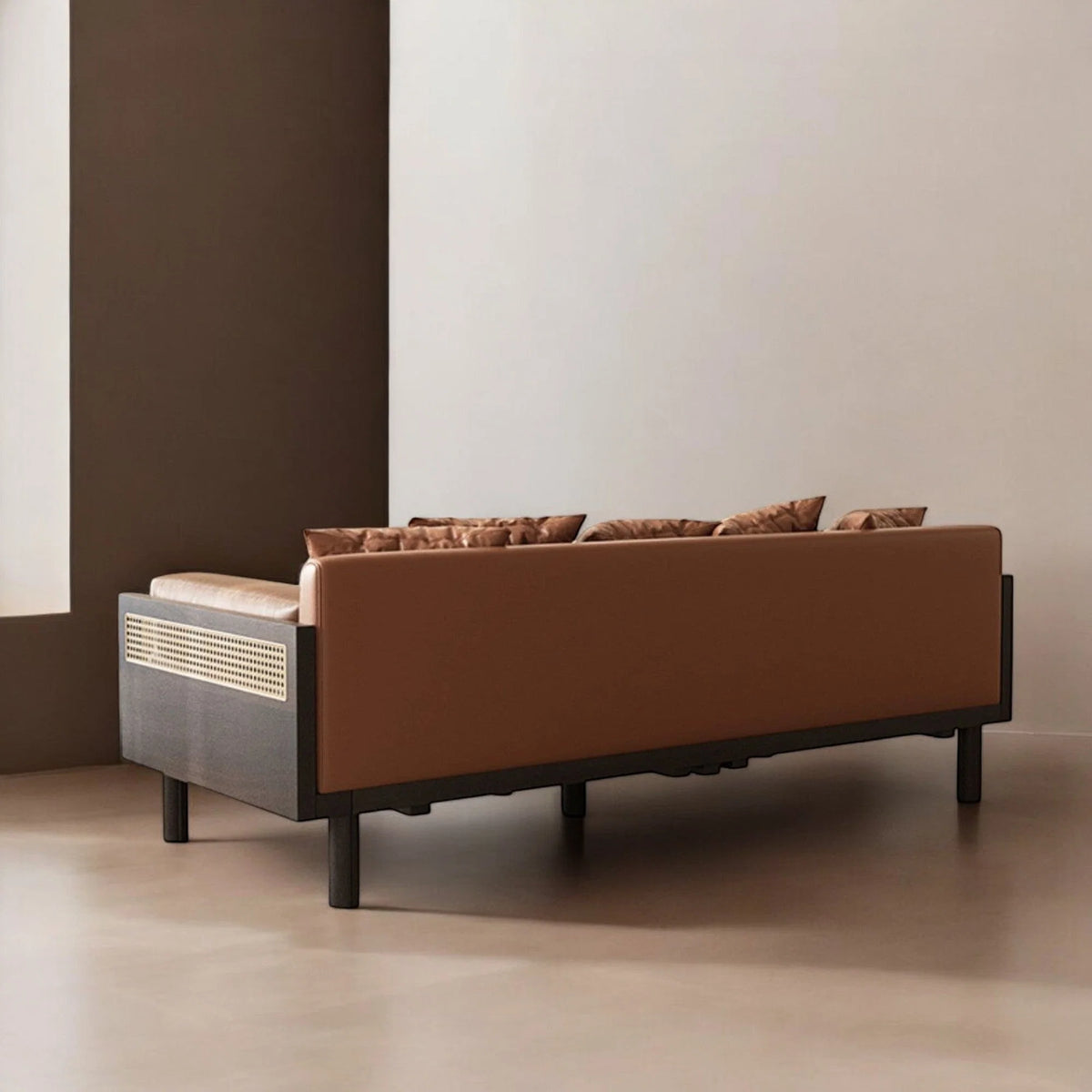 Nismaaya Multifunction Pull Out Sofa Cum Bed Solid Wood Frame