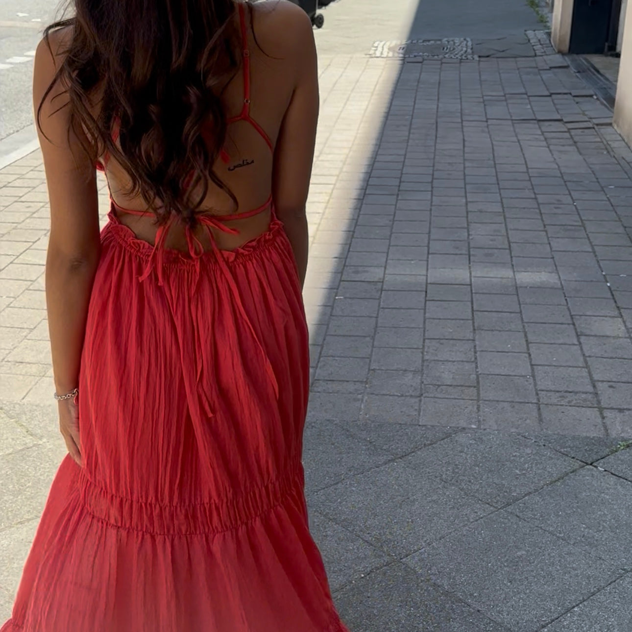 Maxikleid aus 100 % Baumwolle – Bild 4